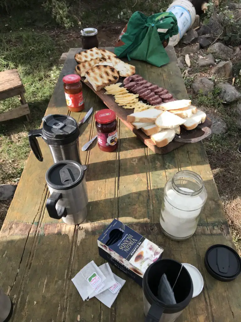 PDJ de gaucho avant de partir 3 jours sur un trip peche a la mouche en valle noble en argentine