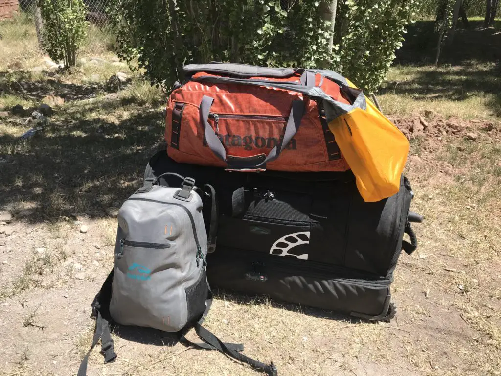 sac cargo Field and Fish pour la pêche et le voyage durant un séjour pêche en Patagonie