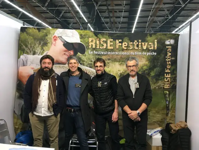 Team de l'organisation Rise 2020 avec Jean-Baptiste Faure Steeve Colin Pierre Portmann Sébastien Carlet et Pierre Monatte