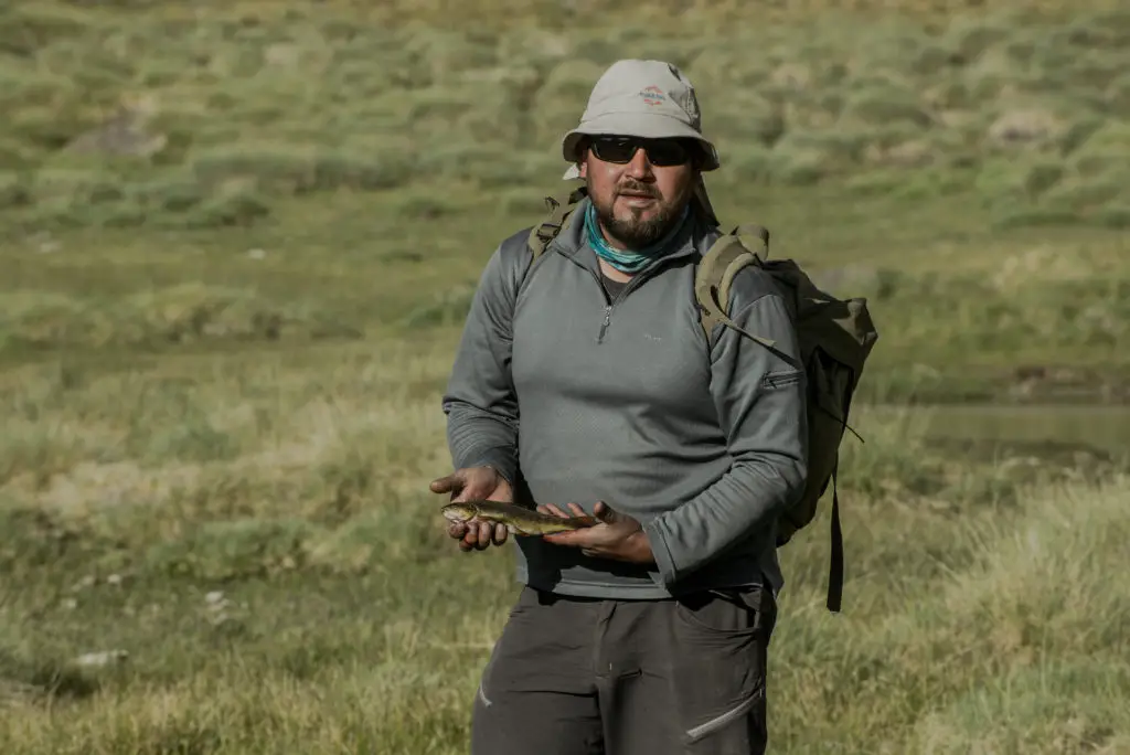 Zurdo pêcheur à la mouche Argentin de Malargue