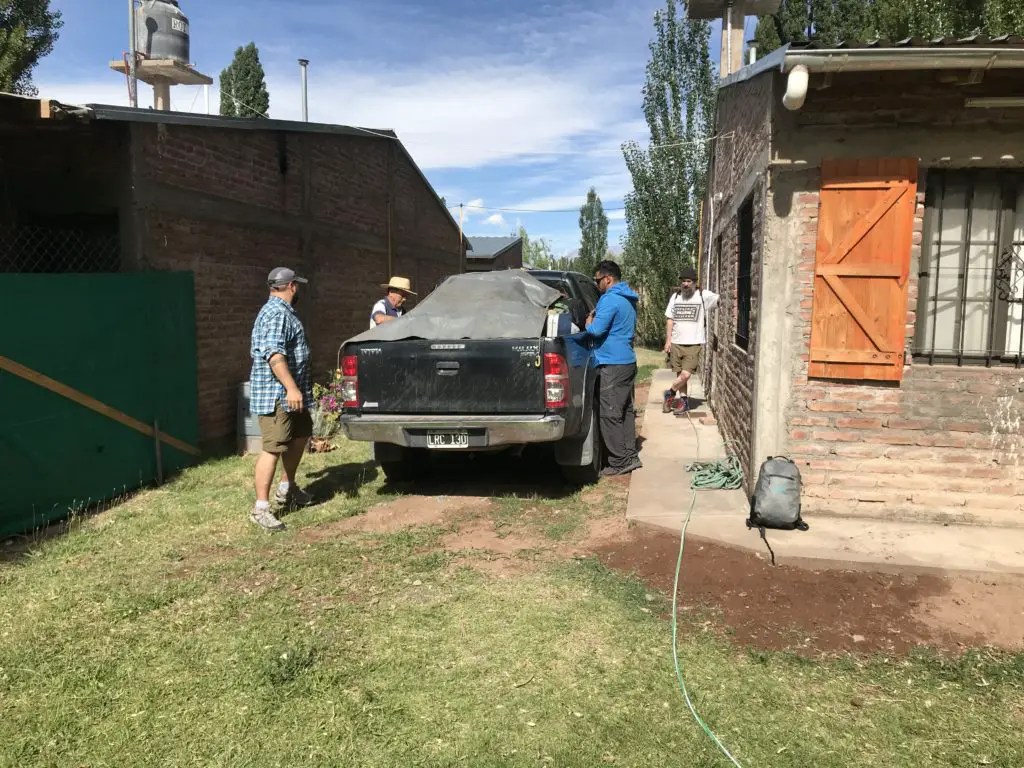 En route pour 3 jours de pêche à la mouche dans les montagnes de Patagonie