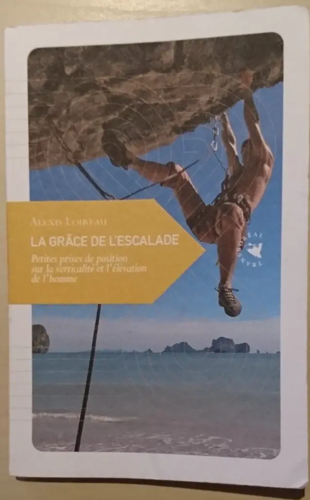 La grâce de l'escalade livre de Alexis Loireau