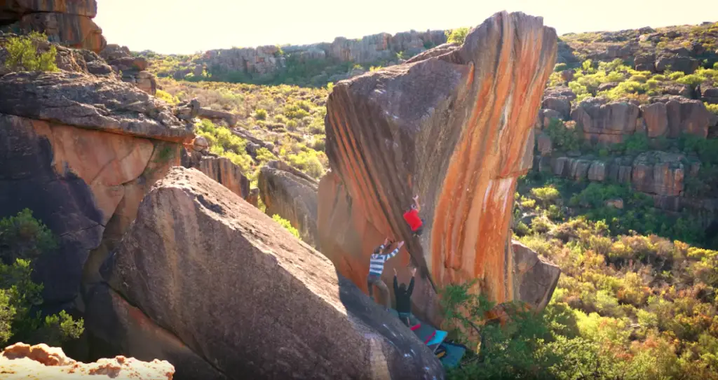 Rockland l'un des plus beaux sites d'escalade de blocs du monde