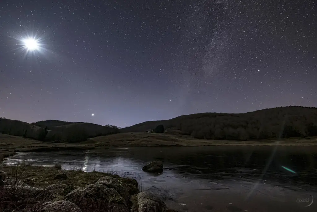 randonnée Nocturne au Lac des Pises dans les Cévennes