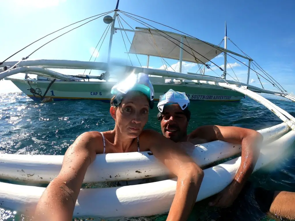 Snorkeling à Moalboal (île de Cébu) aux Philippines