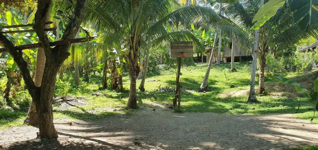 Terrain de basket ball local des Philippines 