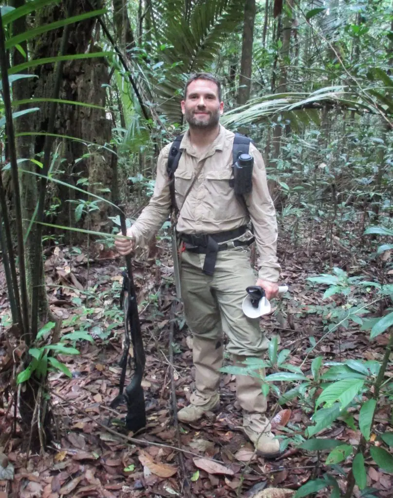 Arnaud PAUMIER pour l'expédition en Amazonie sur le chemin des émerillons