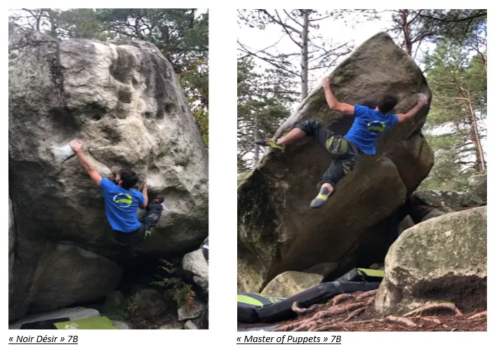 Comment faire du 7B bloc à Fontainebleau