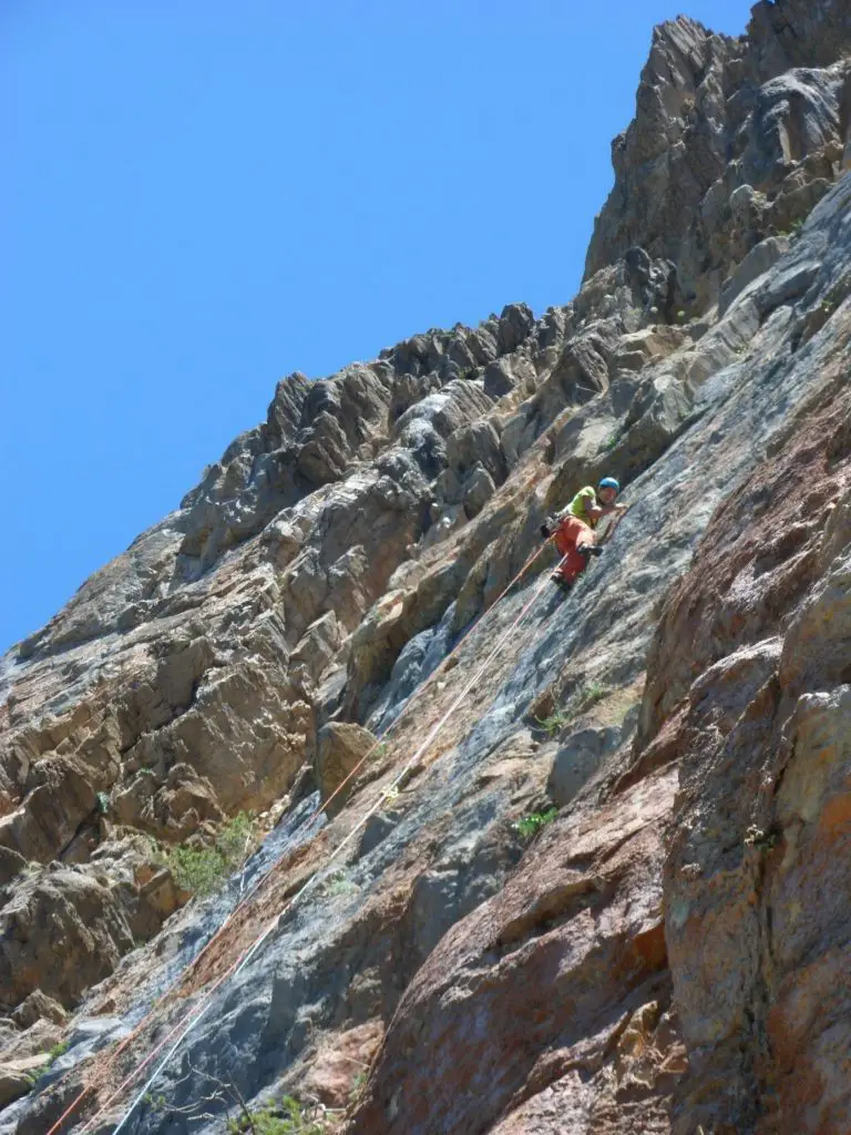 Le 7a+ engagé de El Buda Feliz à Ordesa