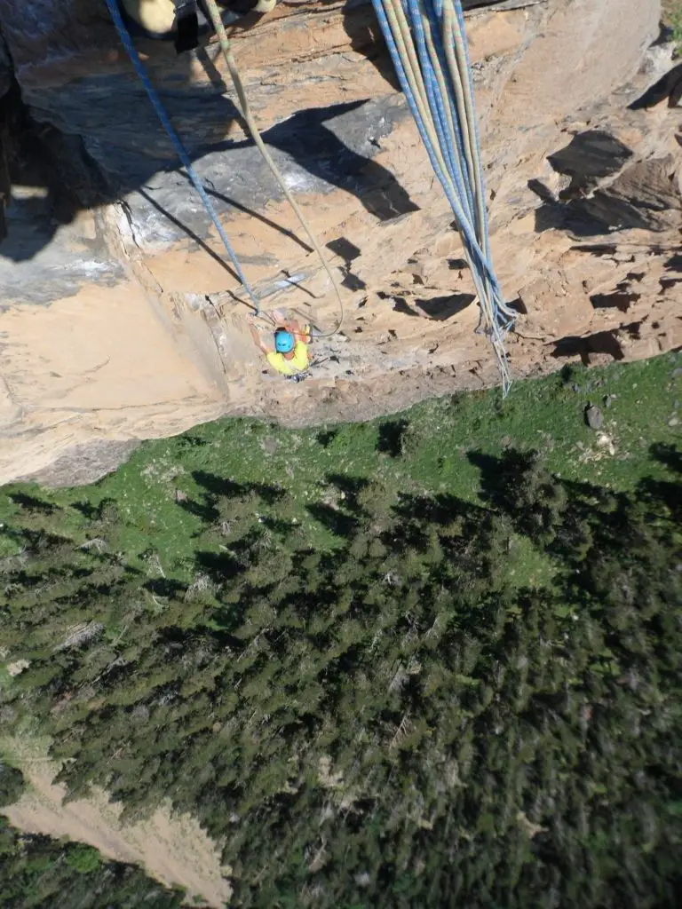 Le long 7a+ de Racs à Ordesa