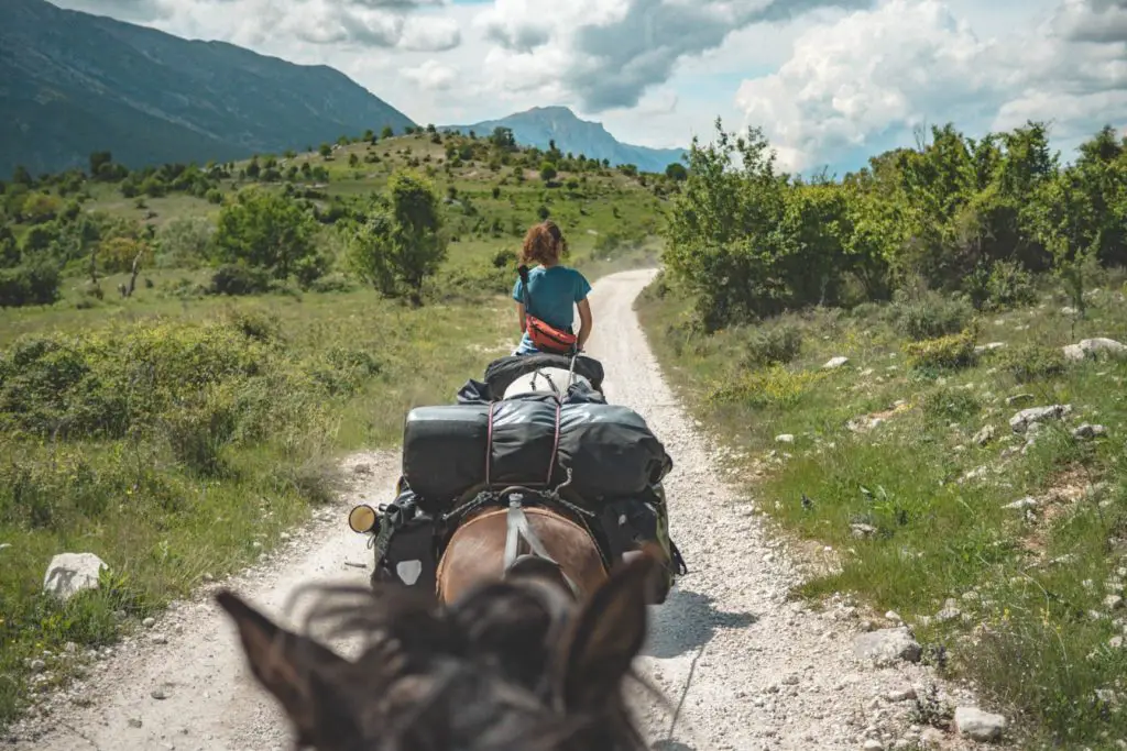 Les pistes de gravier et de terre de l'Albanie ont été nos principales voies de navigation pendant ce séjour.