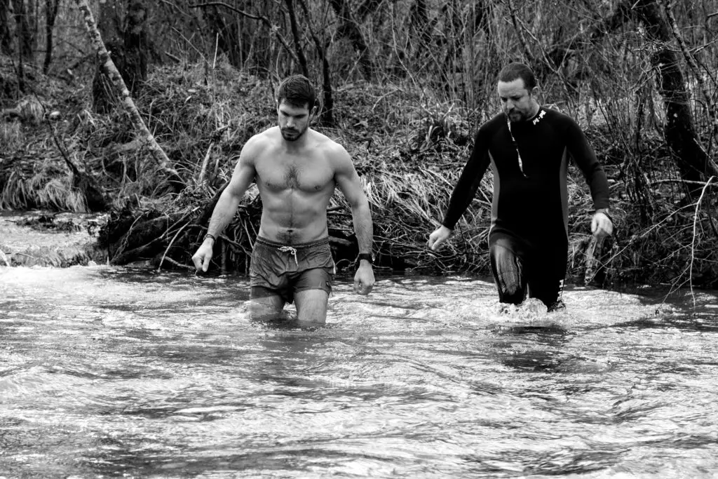 Rémi CAMUS à l'Entraînement Wim Hof avec Sébastien PAYET à Doussard