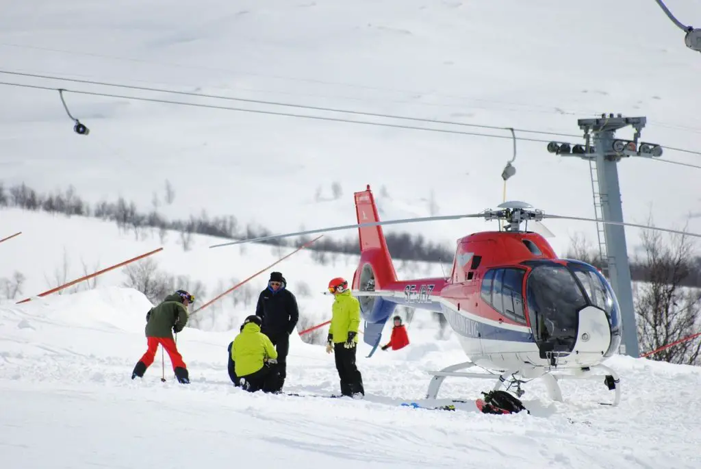 Riksgransen en suède pour des vacances insolite en avril