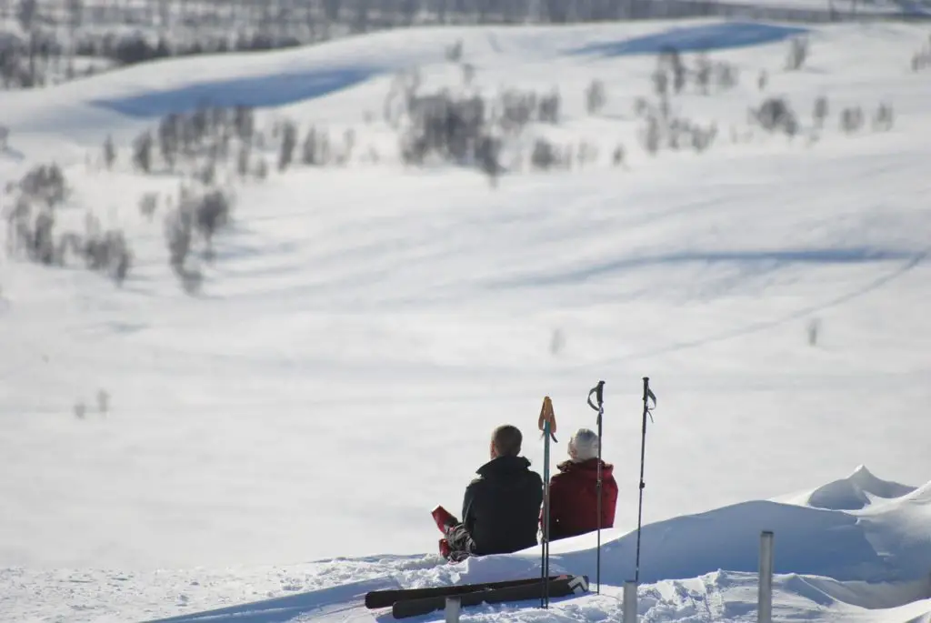 Riksgränsen en suède pour des vacances insolite en Mai