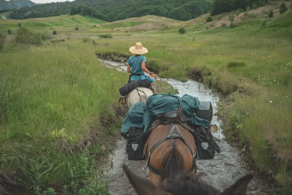 Traversée de l'abanie à dos de cheval sur 3 mois