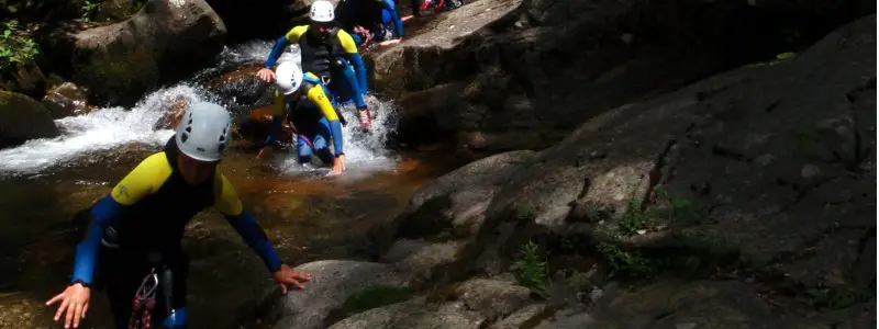 vacances canyoning avec Languedoc Nature