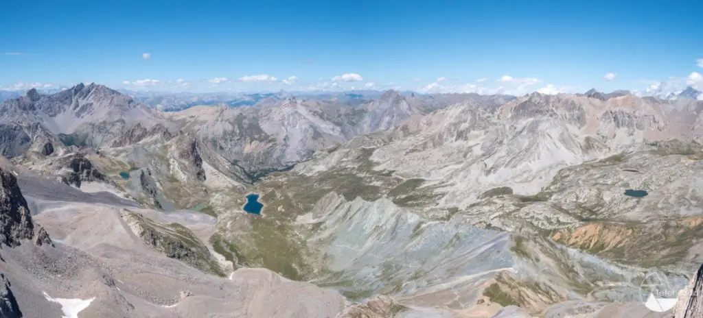 C’était pas brillant cette 20 eme étape de la grande traversée des alpes, mais la vue était top