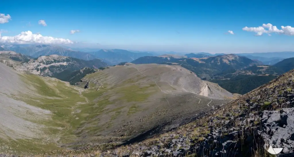 Crête du mont Mounier, le moral à zéro mais qu’est-ce que c’est beau 