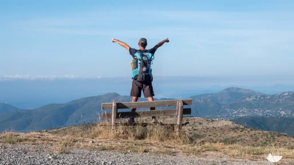 Et bim bam boum en passant le col de Braus la mer méditérranée