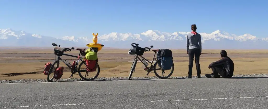 Le genre de paysage que nous promet notre périple à vélo au Kirghizstan.