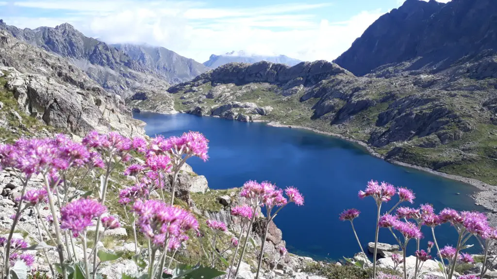 le superbe lac de Basto