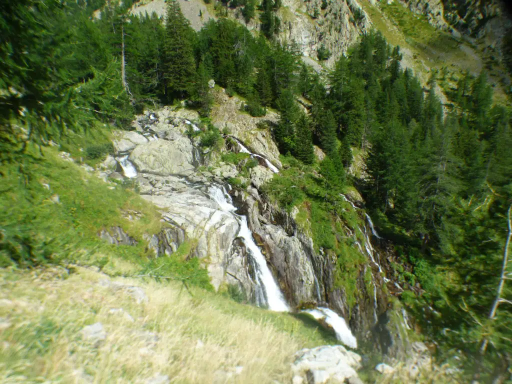 l'eau est omniprésente dans cette vallée du Mercantour