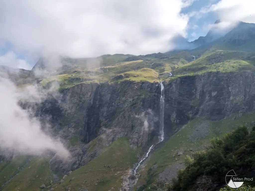 L’entrée dans le parc national de la Vanoise