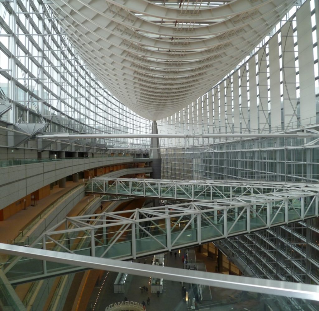  L’intérieur du Tokyo International Forum