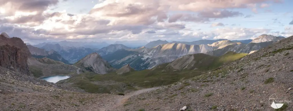 Marche jusqu’à tard le soir, découverte de l’Ubaye et ça envoie du pâté 