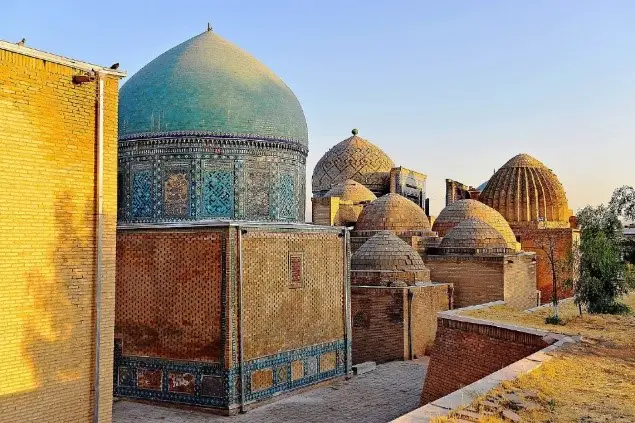 Nécropole de Samarcande en ouzbékistan