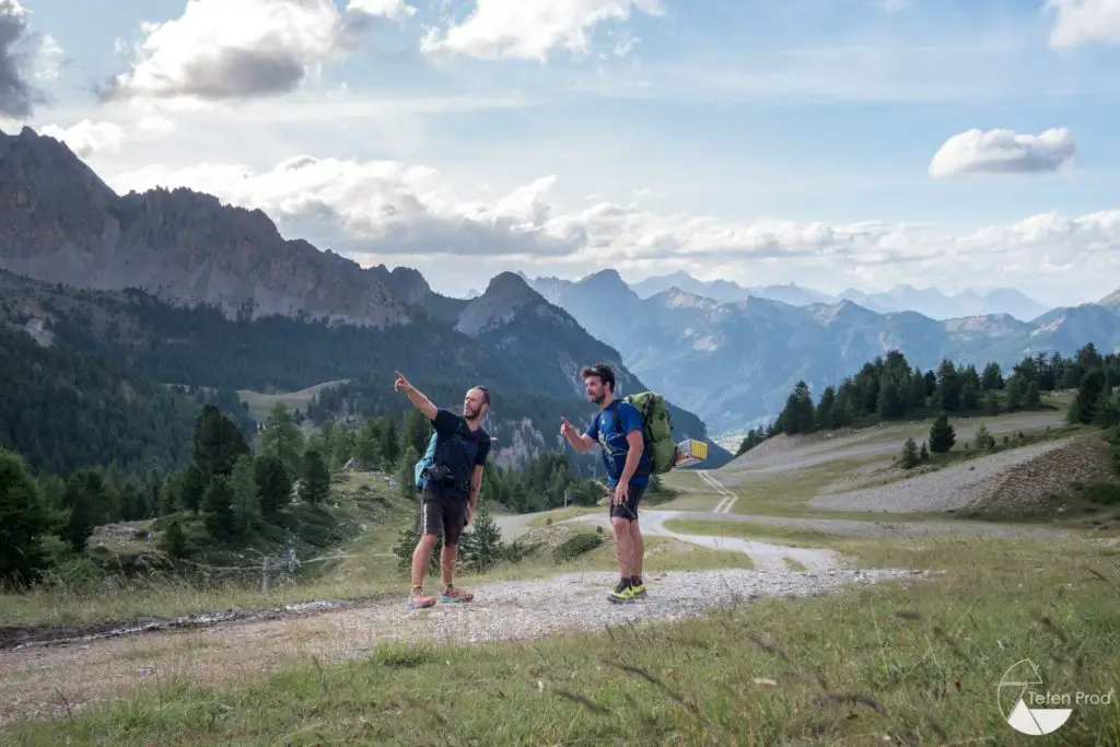 Participants à la grande Traversée des Alpes