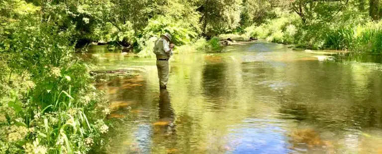 Pêche à la mouche au tenkara