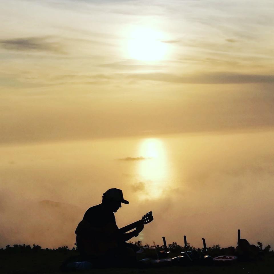 La randonnée sur l'île de beauté