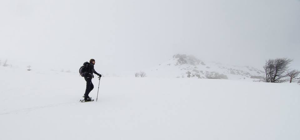 randonnée raquette à neige en Corse