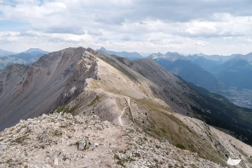 Sommet de la Croix des Cîmes, une belle arête à suivre... ou pas