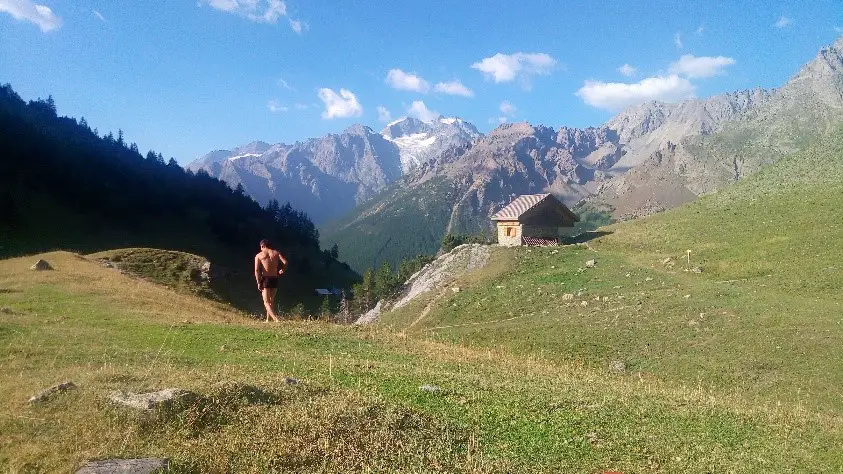 Surpris au réveil à l’alpe du Lauzet