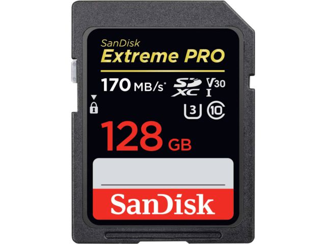 carte memoire photo sandisk extreme pro sd 128 go