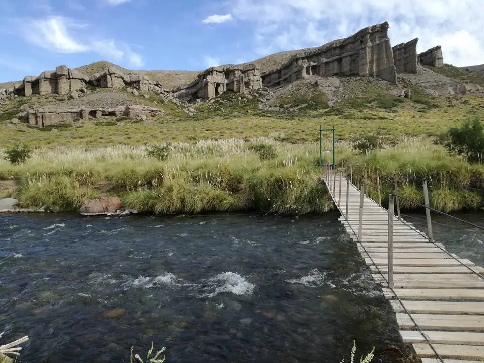 Los Castillos de Pincheira près de Malargüe en Argentine