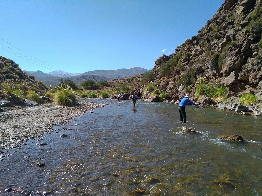 Pêche entre amis sur le Rio Salado 