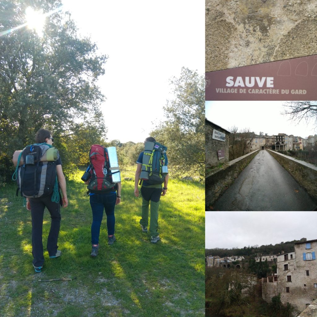 Départ immersion nature Sauve dans le Gard en Occitanie