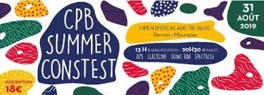 CPB Summer Contest escalade sur bloc en Bretagne