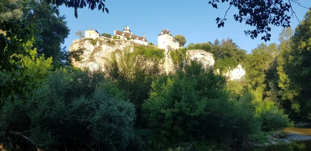 Château de Belcastel dans le lot