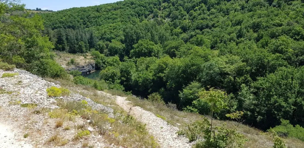 La rivière l’Ouysse dans le lot