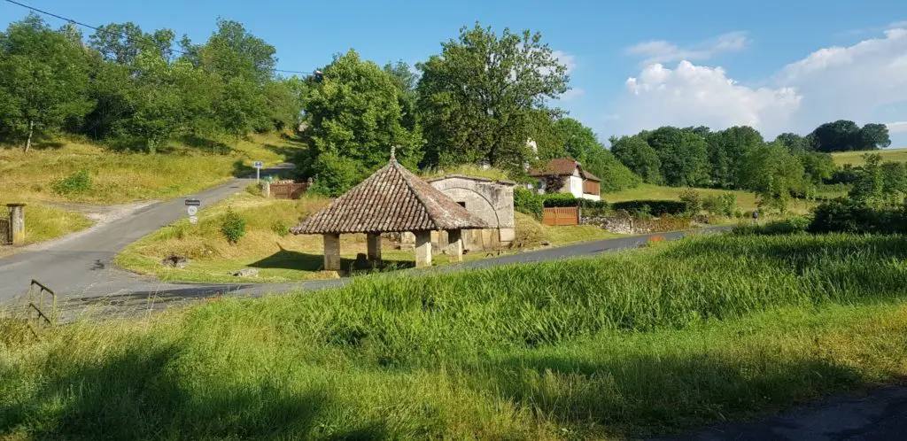 Un lavoir aux portes de Gramat dans le lot