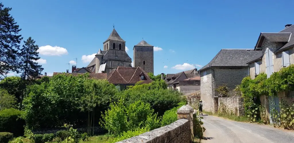 Village de Floirac dans le lot