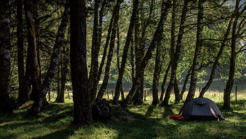 Bivouac durant la traversée du Vercors 