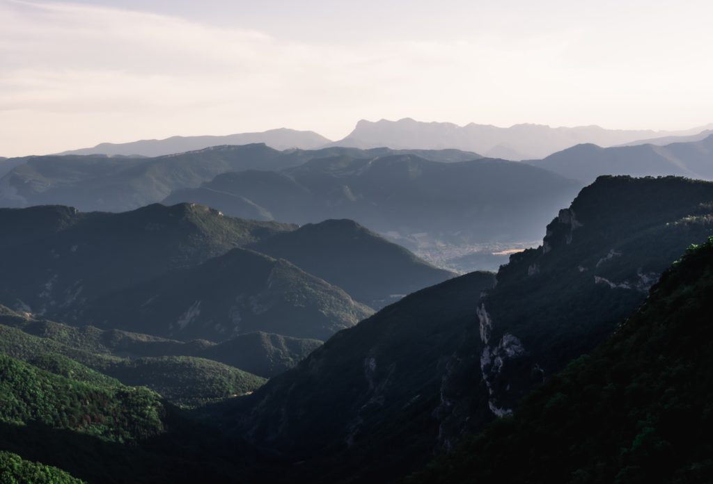 Diois forme de nombreuses couches dans le paysage