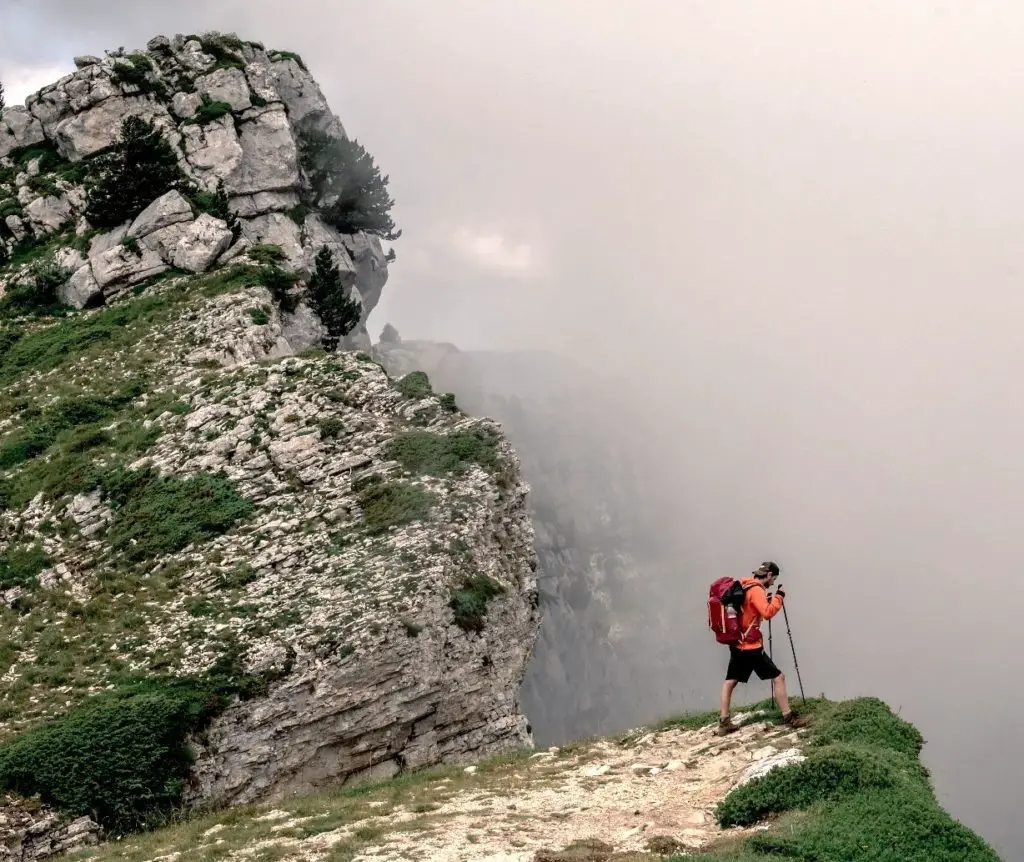 En haut des montagnes du Vercors