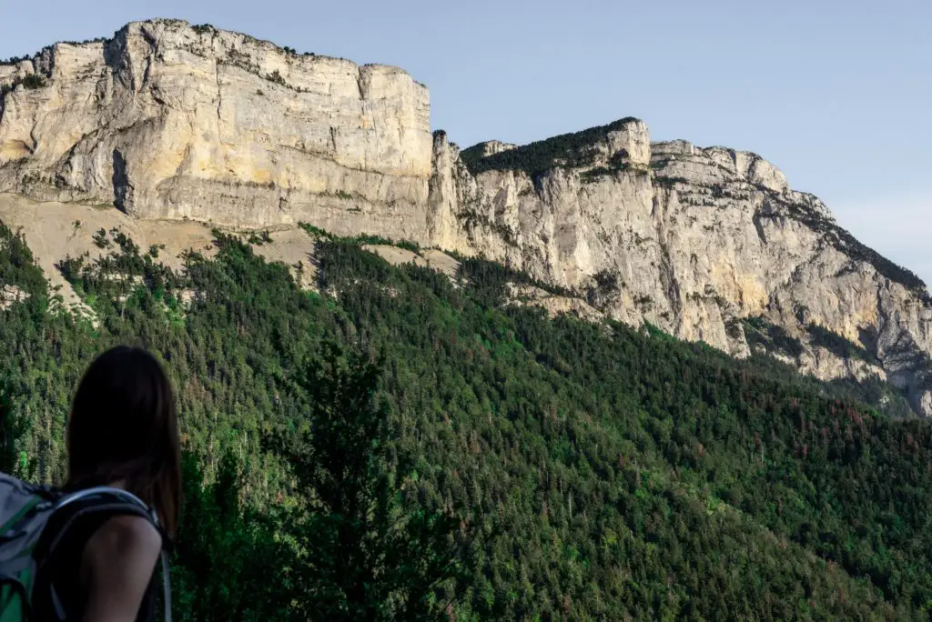 Les falaises du Vercors drômois 