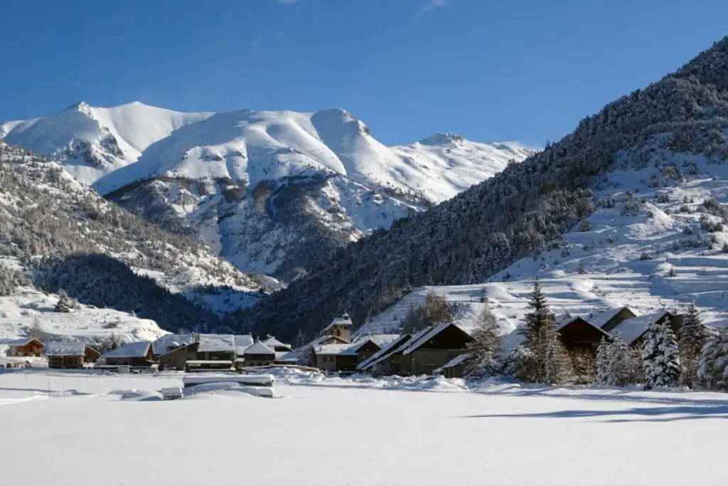 Ceillac après de belles chutes de neige